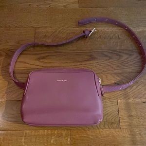 Matt & Nat Fanny Pack Belt Waist Bag Pocket Book Zipper Pouch